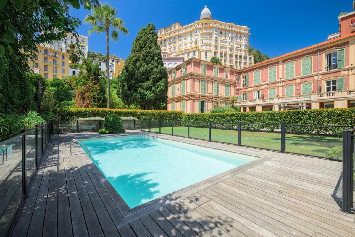 Le Coq Wagner - Garage - Swimming Pool Lejlighed Menton Eksteriør billede